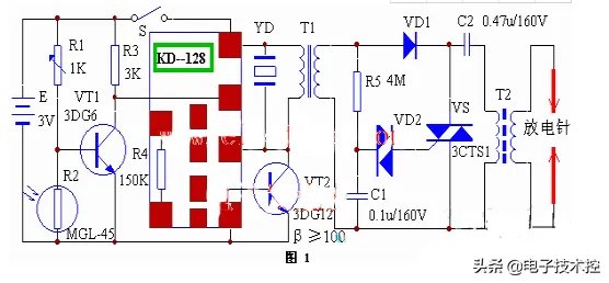 家用可燃气体报警器电路图(6款燃气报警器电路图及工作原理)