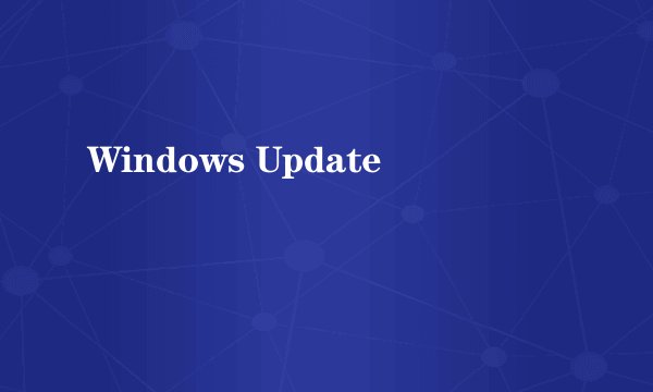 Windows Update