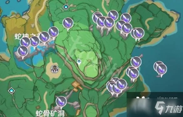 《原神》晶化骨髓位置在哪 晶化骨髓位置分布一览