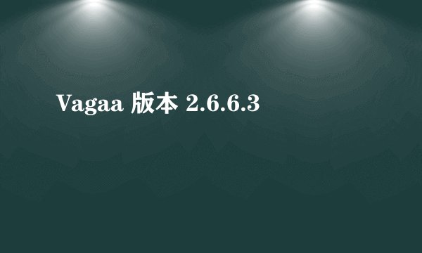 Vagaa 版本 2.6.6.3