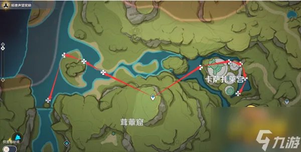 原神月莲在哪 月莲采集路线图一览
