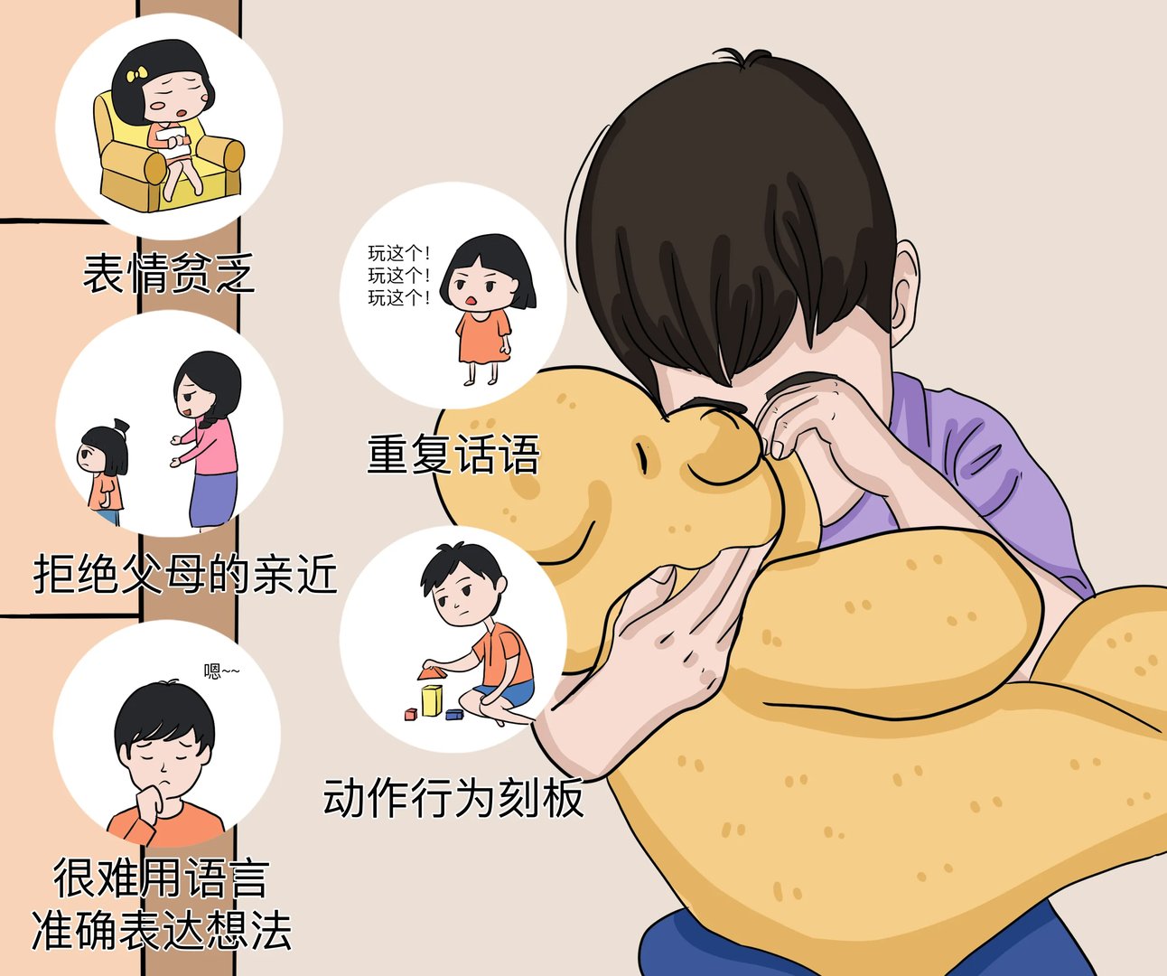 自闭症的17个表现