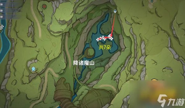 原神月莲在哪 月莲采集路线图一览