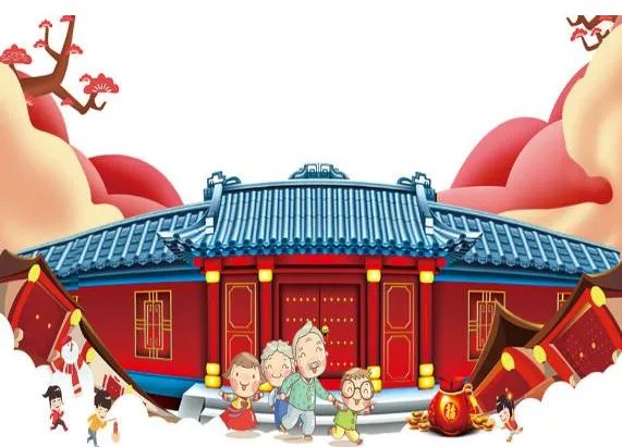 2019年春节绘画图片大全 2019春节的画简单又漂亮