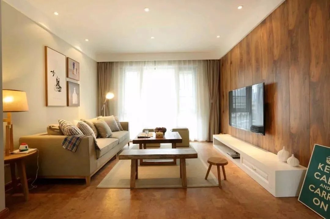 看完这20款电视背景墙，终于明白为何原木风这么火了！！