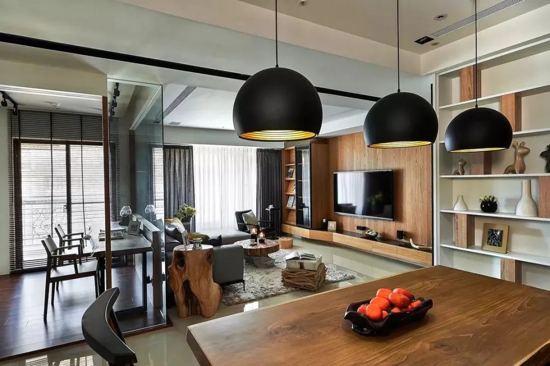 看完这20款电视背景墙，终于明白为何原木风这么火了！！