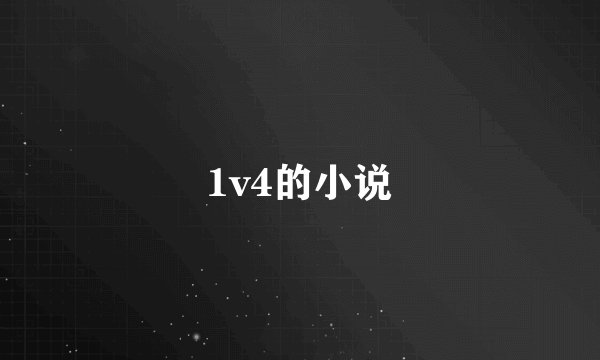 1v4的小说