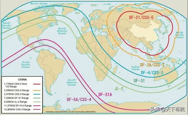 洲际导弹想要覆盖全球,需要多远的射程?必须要达到2万公里吗?