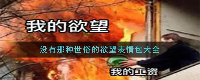 没有那种世俗的欲望表情包大全