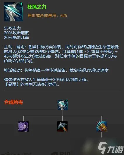 《英雄联盟》逆羽霞s12出装天赋及连招