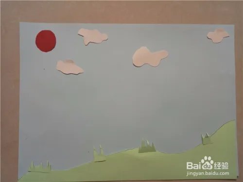 纸贴画制作方法