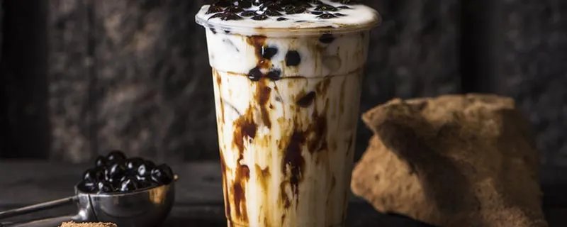 发朋友圈晒喝奶茶的短句