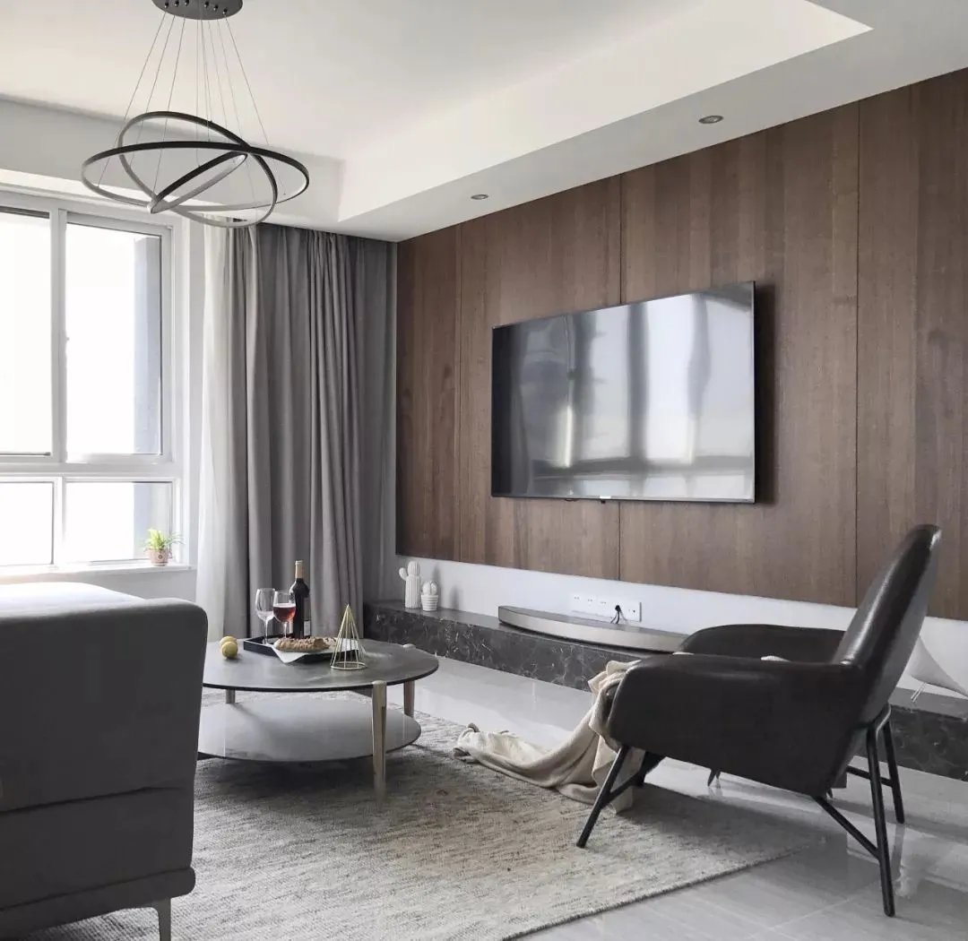 看完这20款电视背景墙，终于明白为何原木风这么火了！！