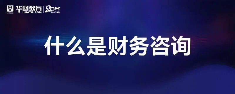 什么是财务咨询