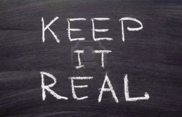 keep it real的真正含义