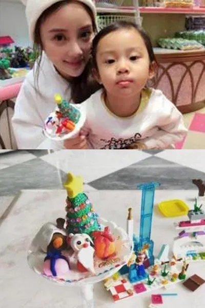 贾乃亮收甜馨礼物表激动 小甜馨十分喜欢tfboys