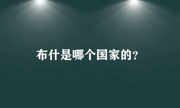 布什是哪个国家的？