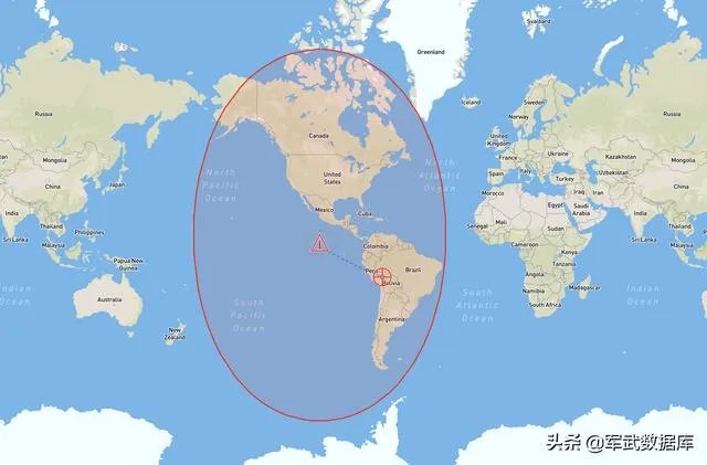 洲际导弹想要覆盖全球,需要多远的射程?必须要达到2万公里吗?