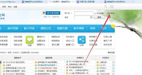 猫猫超声论坛的密码忘记了怎么找回