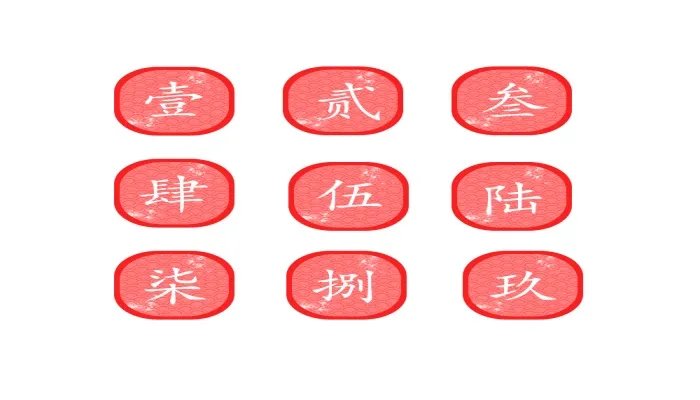 阿拉伯数字大写