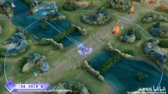 《王者荣耀》百里守约新皮肤演示：电音主题 华丽律动