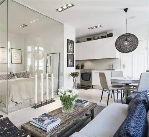 客厅和卧室隔断设计 4种常见的客厅卧室隔断方法