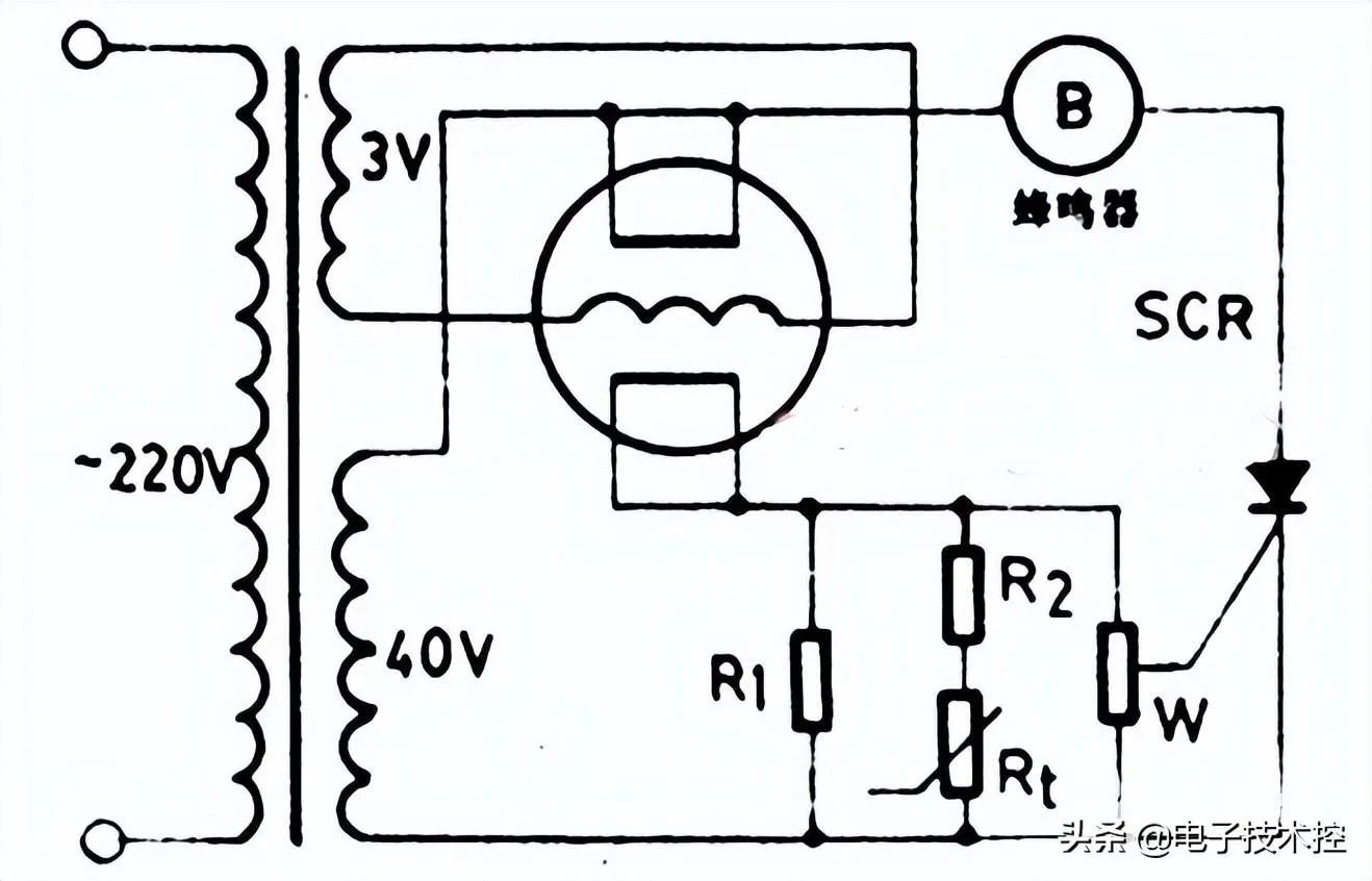 家用可燃气体报警器电路图(6款燃气报警器电路图及工作原理)