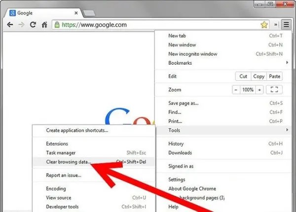 谷歌英文版浏览器