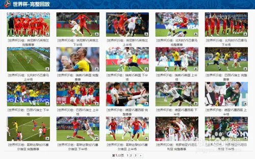 怎么查看世界杯回放