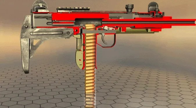 自动步枪的自动原理