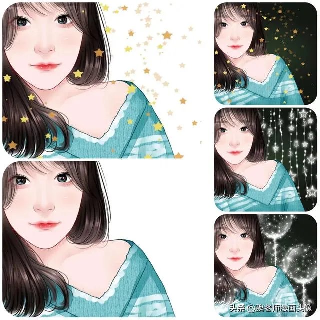 怎么自制头像？