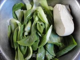 青菜豆腐汤