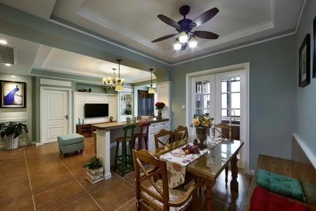 福州新房终于装修好了,同事们一进门都看愣了,真的太漂亮了!