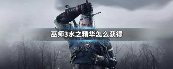 巫师3水之精华怎么获得