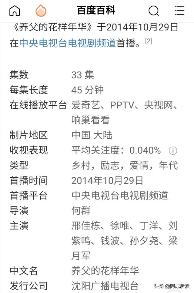养父的花样年华电视剧全集40集剧情介绍？