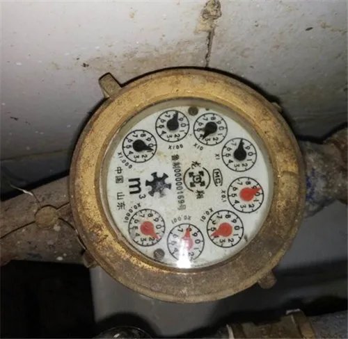 老式水表怎么看