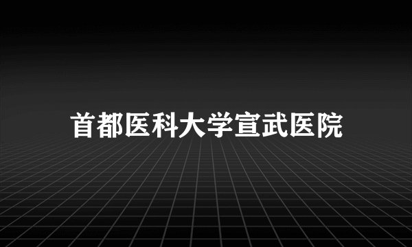 首都医科大学宣武医院