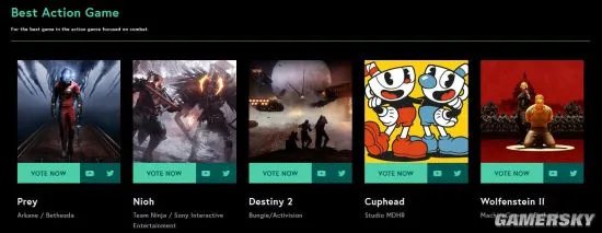 TGA 2017中国玩家最爱作品提名 《王者荣耀》上榜