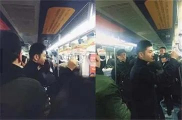 网友偶遇黄晓明坐地铁，这是真的吗？
