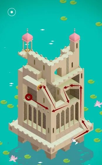 纪念碑谷水宫攻略详解 第四关图文攻略大全