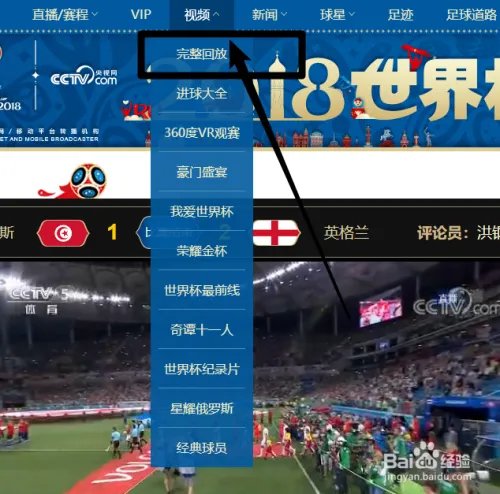 怎么查看世界杯回放