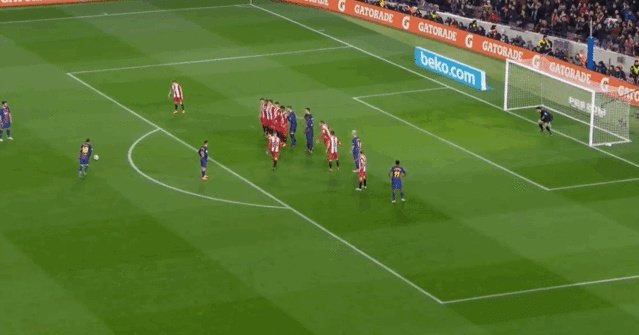 梅西连续三场任意球破门,已两次完成壮举,梅西的任意球是否已当世最强?