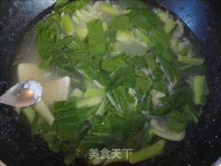 青菜豆腐汤