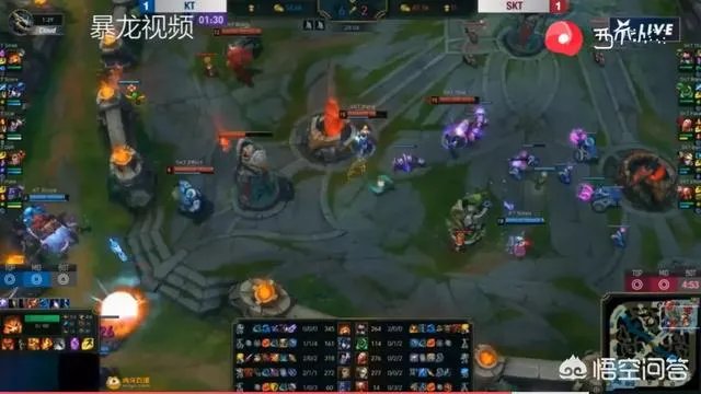 SKT对阵KT出现8级打18级巨大等级差距，现在的SKT究竟有多差？