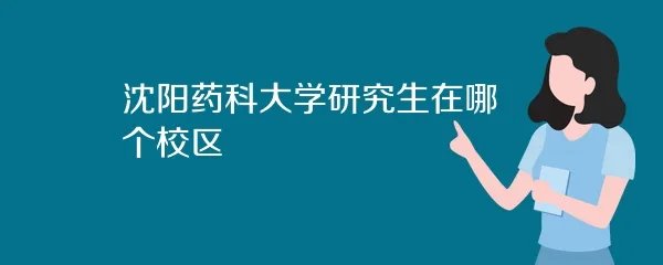 沈阳药科大学研究生在哪个校区