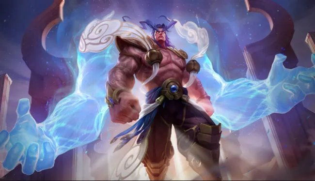 王者荣耀创世神祝是谁的皮肤？