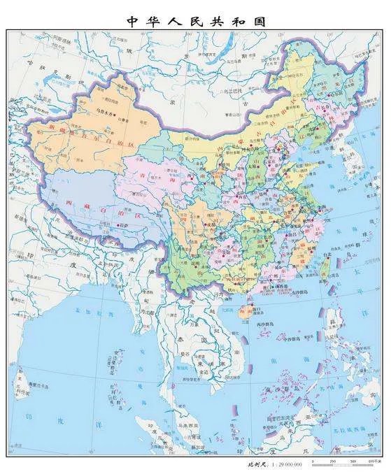 中华人民共和国地图