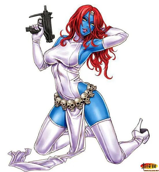 前凸后翘性感迷人 山下俊也女英雄系列画作赏