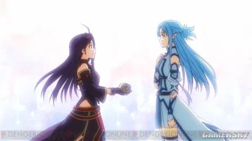 《刀剑神域:失落之歌》绝剑优纪亮相 黑丝美腿欲露还羞