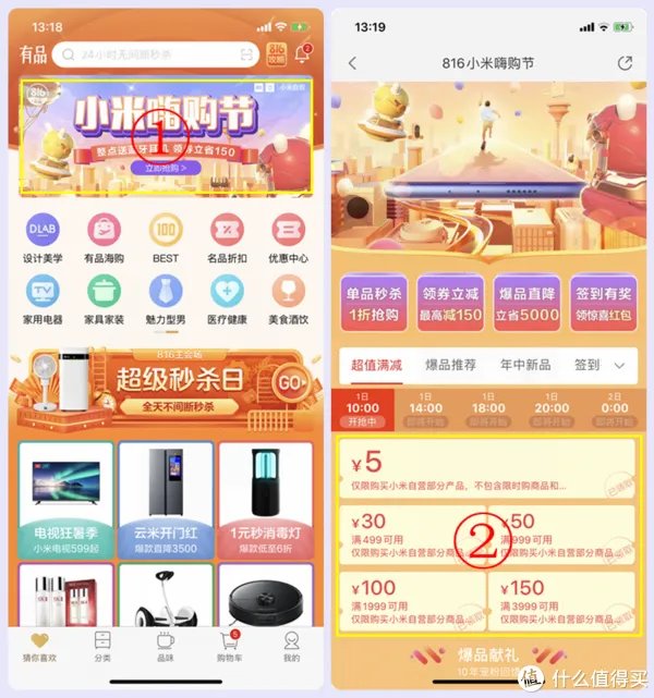 小米618优惠券攻略